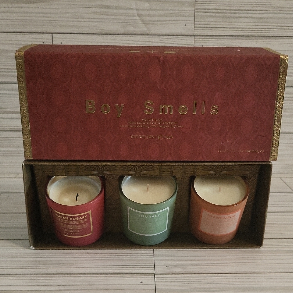 Boy Smells Candle Votive Set 3oz Each
